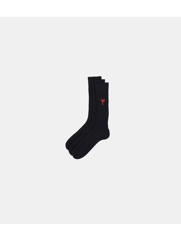 Ami Black Socks