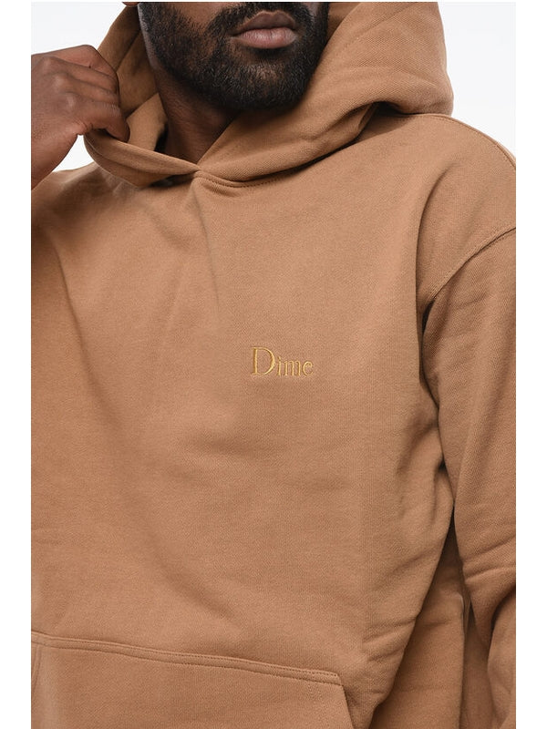 Dime Brown Hoodies