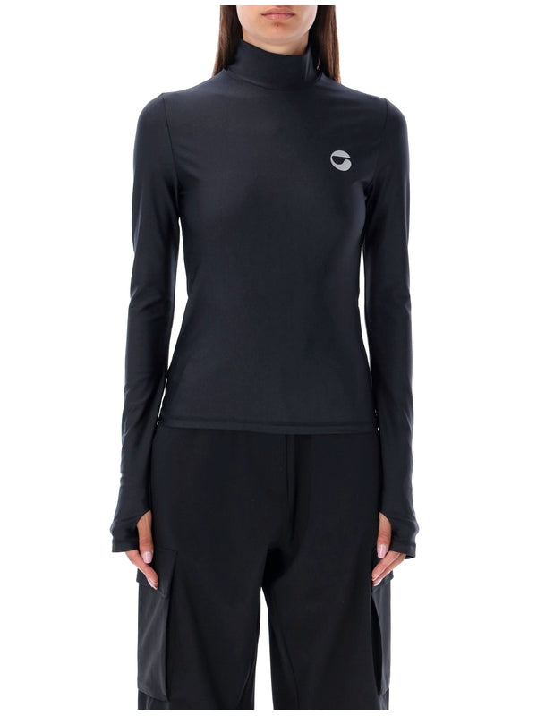 Coperni Black Long Sleeve Top