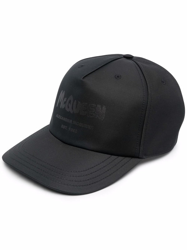 Alexander Mcqueen Black Ball Cap