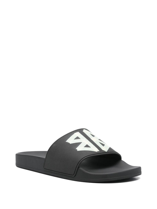 Balenciaga Sandals Black Slides