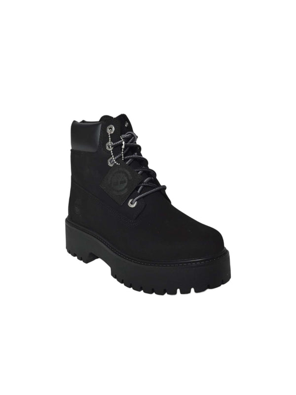 Timberland Black Lace-Up Boots