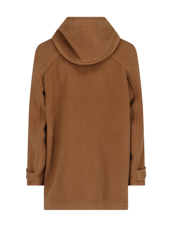 BOTTEGA VENETA - Wool Hood Coat - Jente