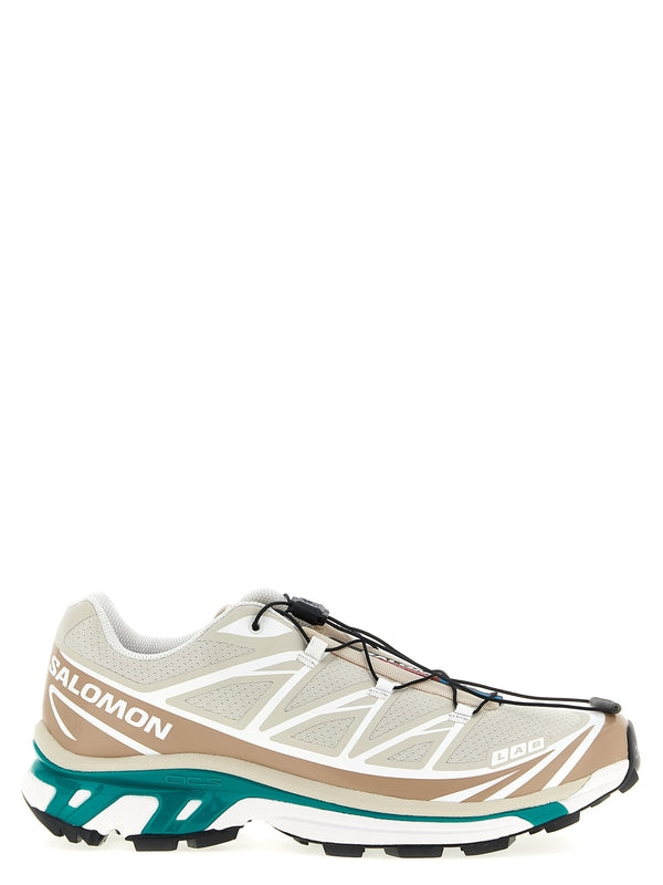 Salomon Beige Low Top Sneakers
