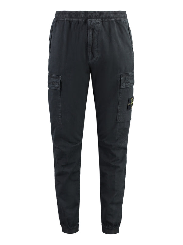 Wappenpatch Cotton Cargo Pants