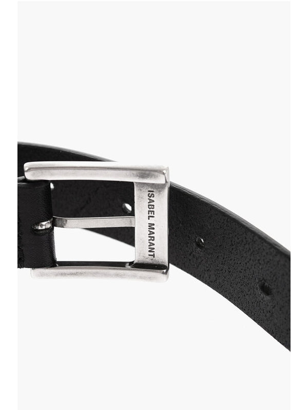 Black Leather Belt