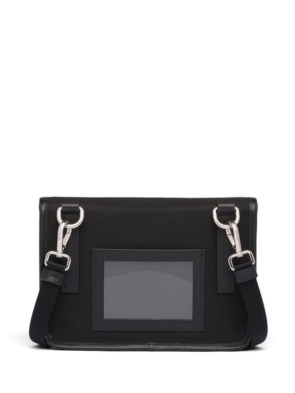 Saffiano Lina
  Nylon Phone Holder Bag