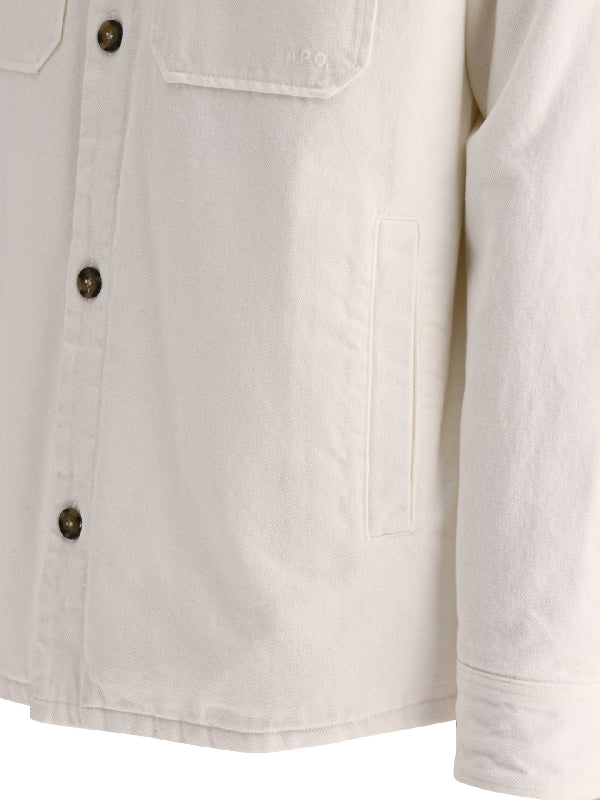 Alessio Logo Embroidered Overshirt