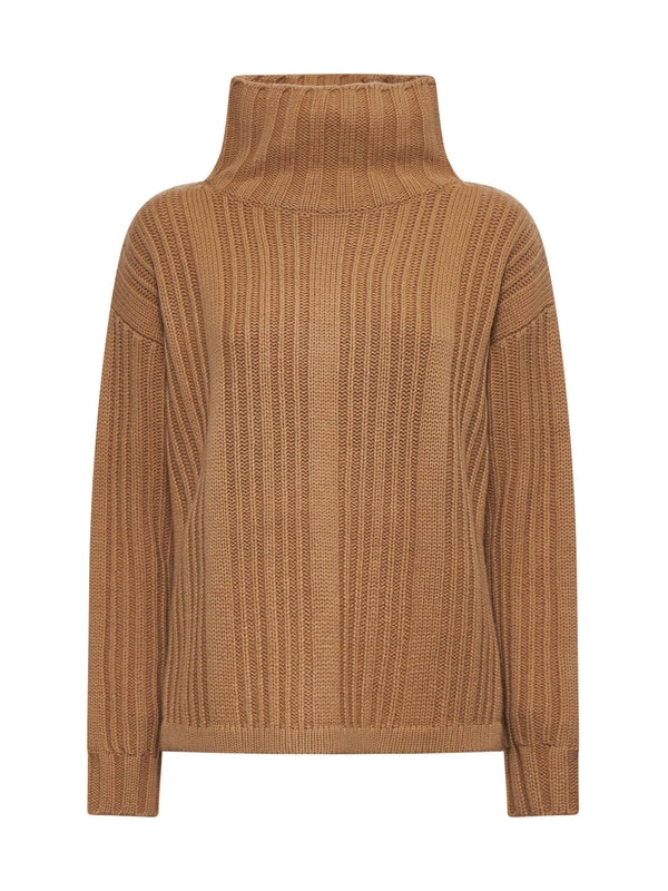 Vitalba High Neck Wool
  Cashmere Knit