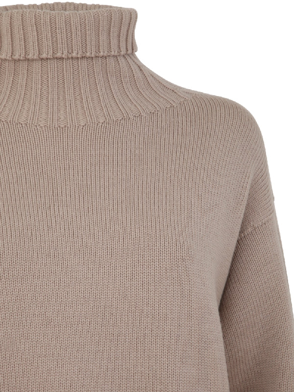 Wool Turtleneck Knit