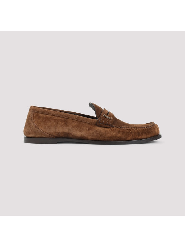 Saint Laurent Brown Loafers