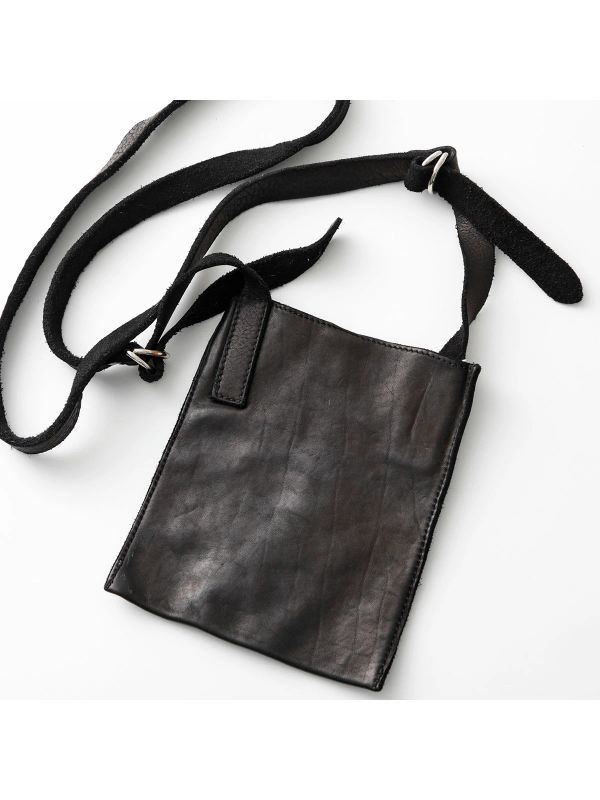 Ft1 Buckle
  Strap Leather Shoulder Bag
