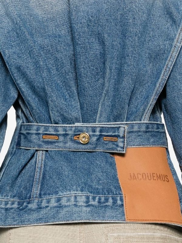 Back Logo Patch Denim Jacket