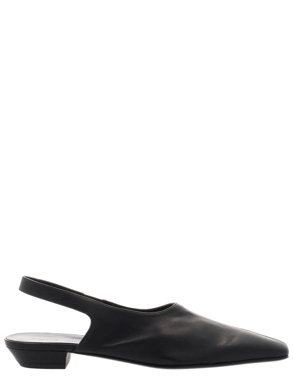 Khaite Black Flat Shoes