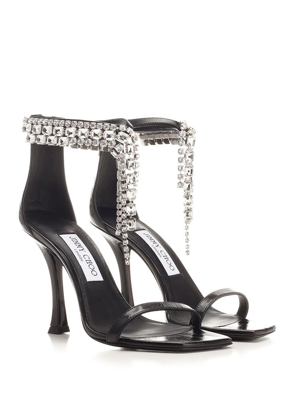 Verity Leather Sandal Heel