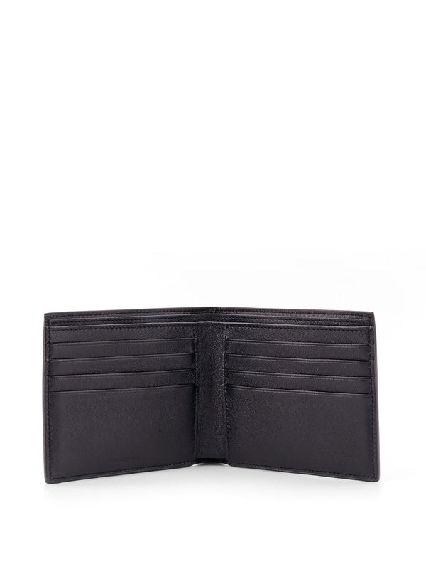 Cash Logo Leather Wallet