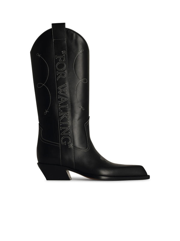 Texano Leather High Boots