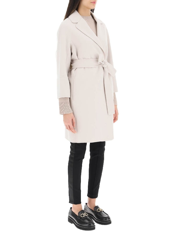 Arona Belted Wool Midi Coat