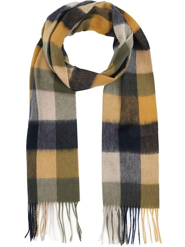 Barbour Checked Wool Mufflers