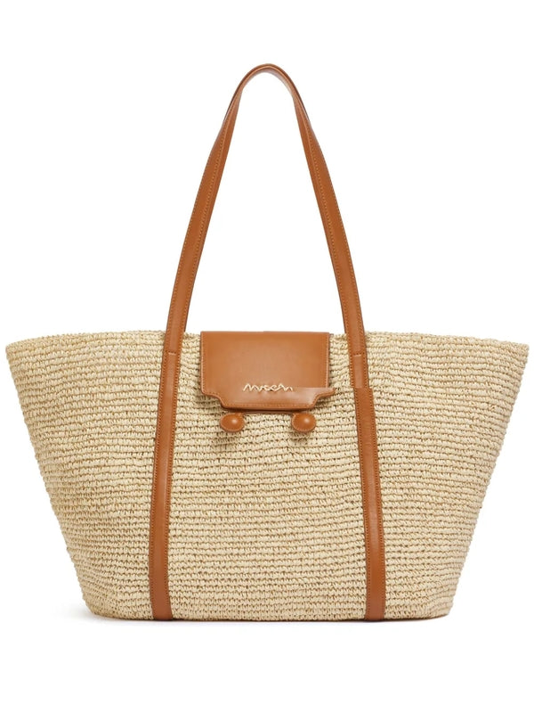 Troncaaru Raffia Medium Beach Shoulder Bag