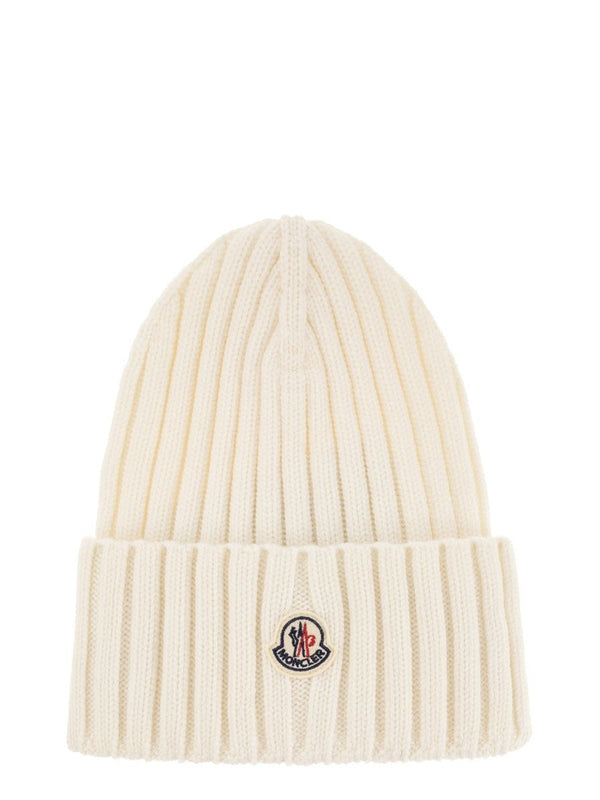 Moncler Ivory Beanies