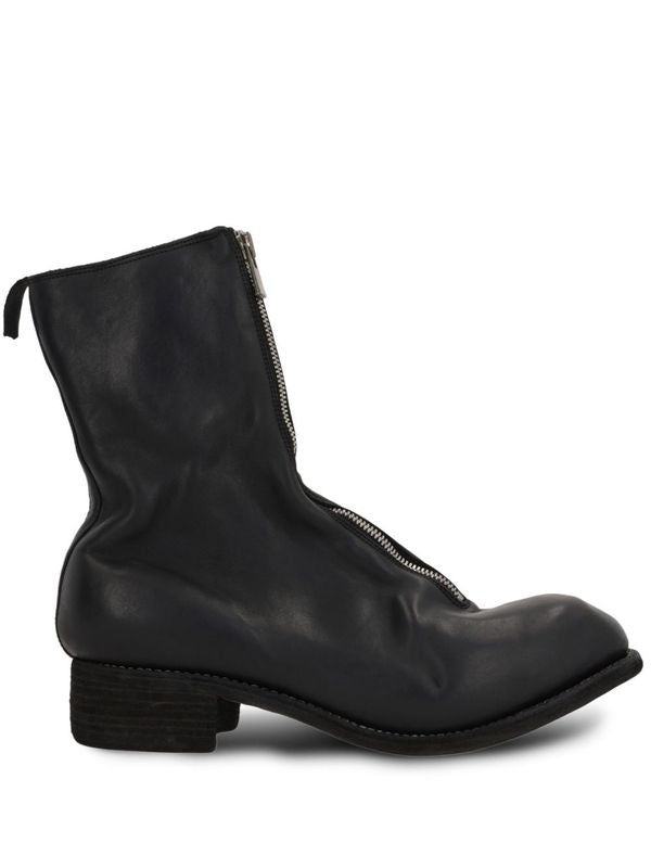 Guidi Black Ankle Boots