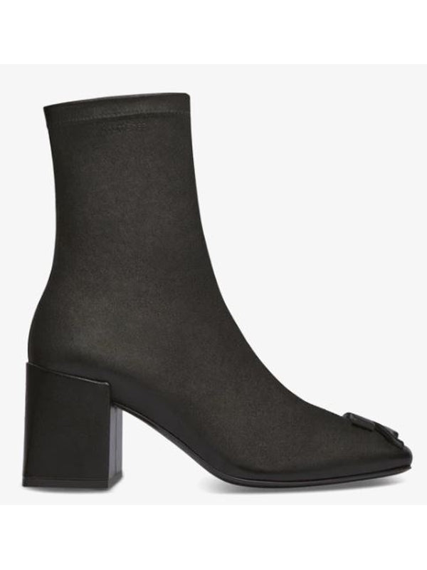 Courrèges Black Ankle Boots