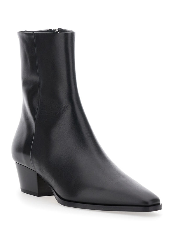 Aeyde Black Ankle Boots