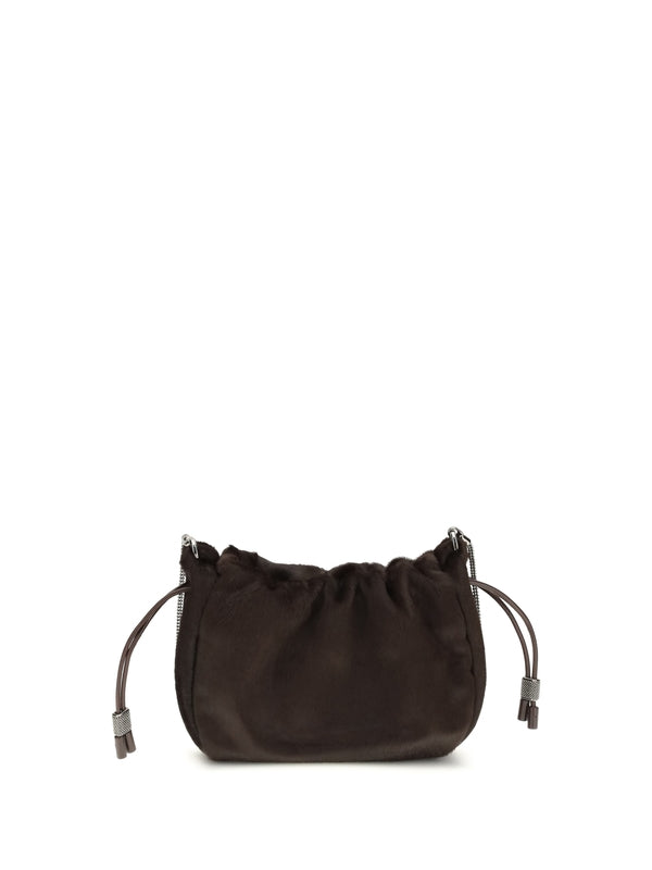 Brunello Cucinelli Brown Bucket Bags