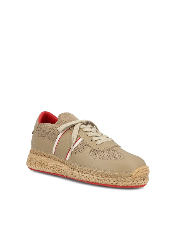 Raffia Sole Low-top Sneakers