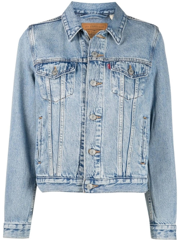 Levi'S Sky Blue Trucker Jacket