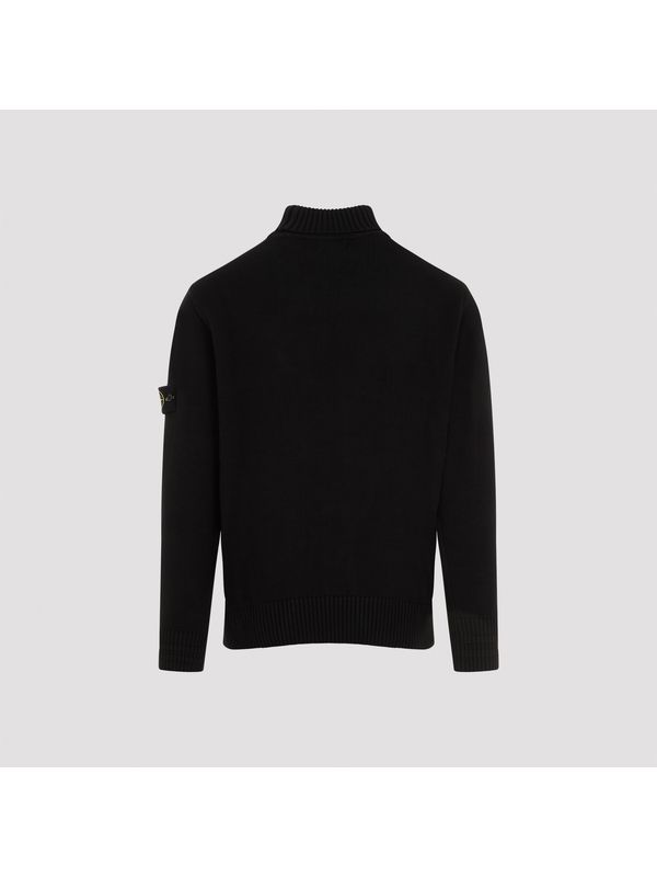 Wappen Patch High Neck Knit