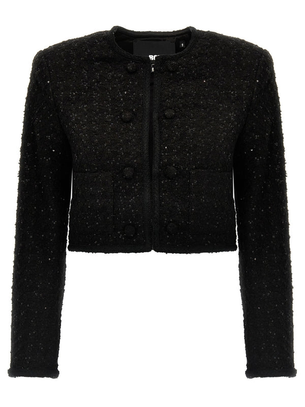 Bouclé Sequin
  Tweed Jacket