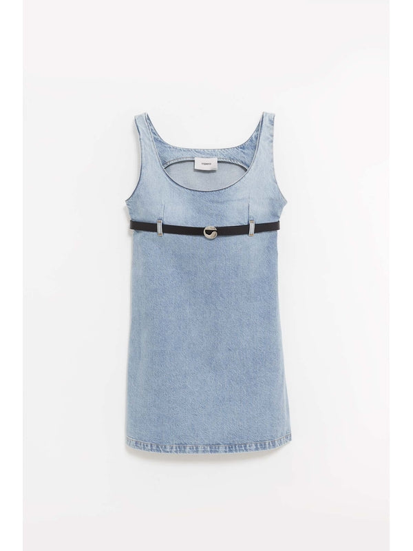 Coperni Blue Mini Dress