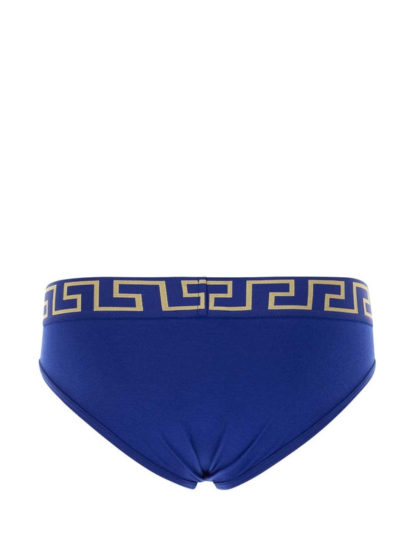 Medusa Greca Logo Band Underwear