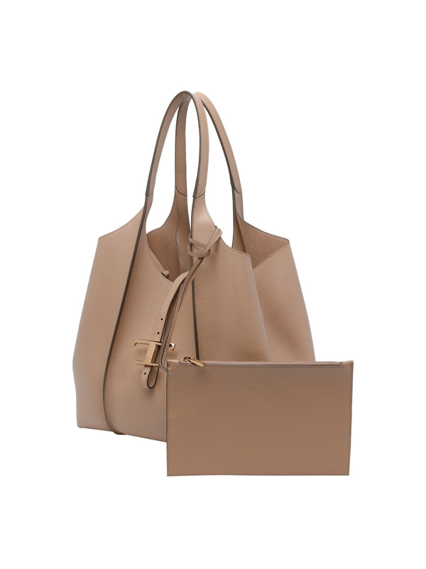 Tod'S Brown Tote Bags