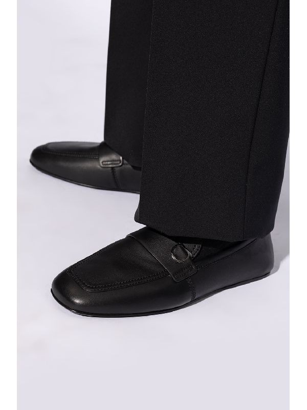 Gancini
  Ornament Leather Loafer