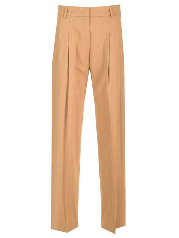 Viscose Wool Twill Trousers