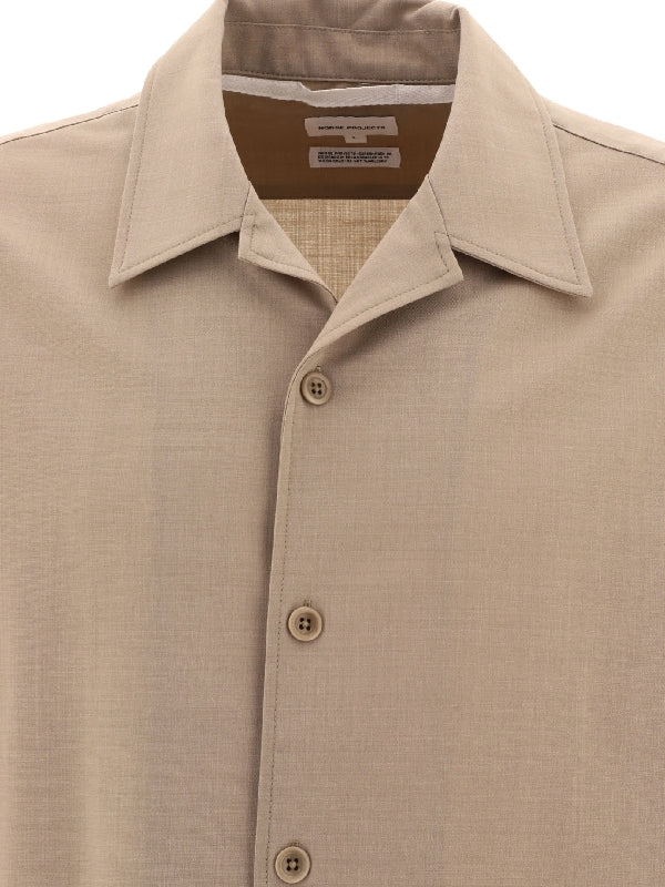 Carsten Light Wool Blend Shirt