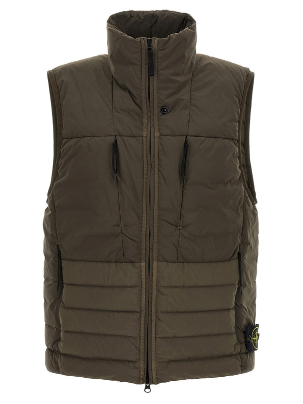 Stone Island Khaki Padded Vest