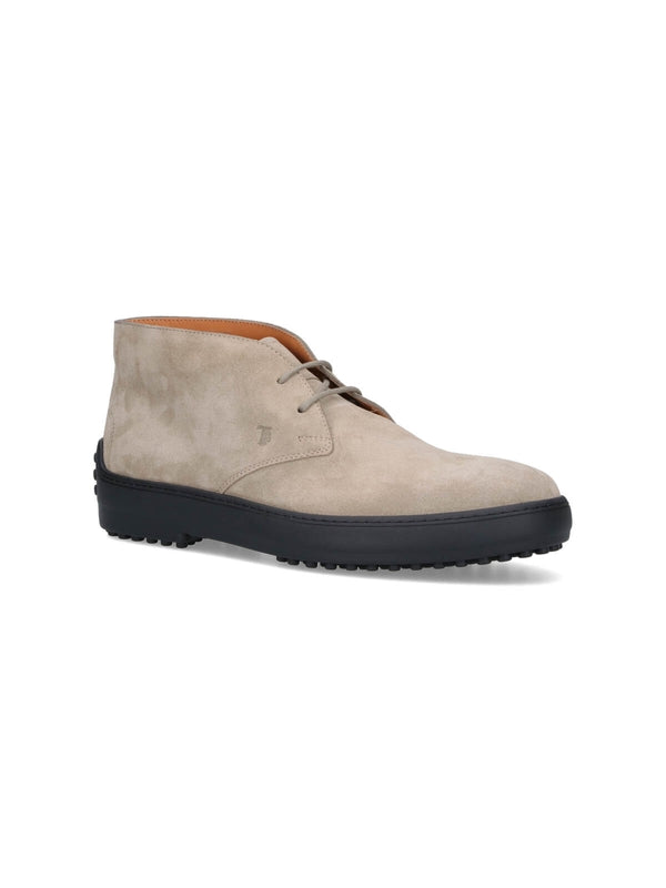 Tod'S Beige Desert Boots