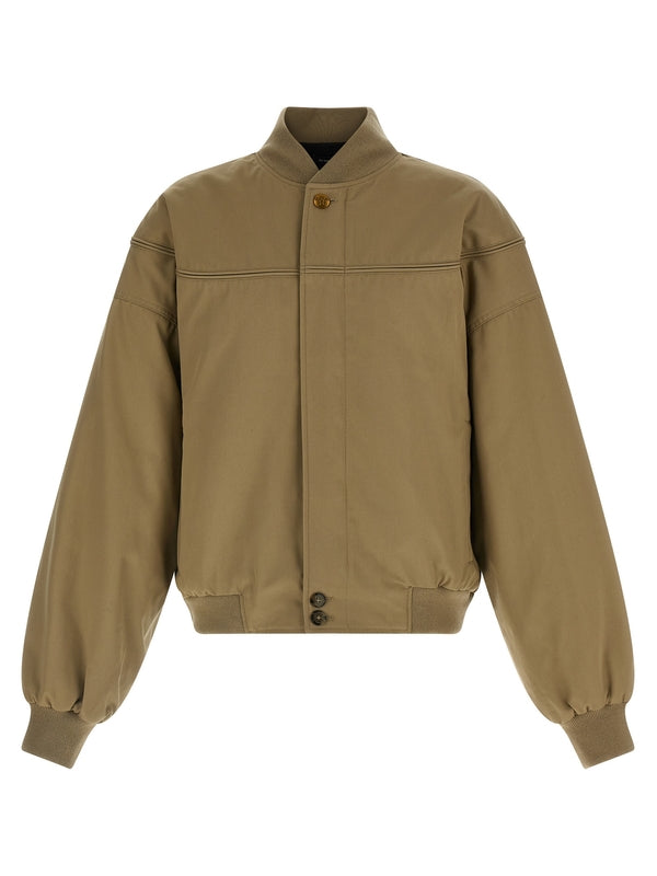 Willy Chavarria Beige Bomber