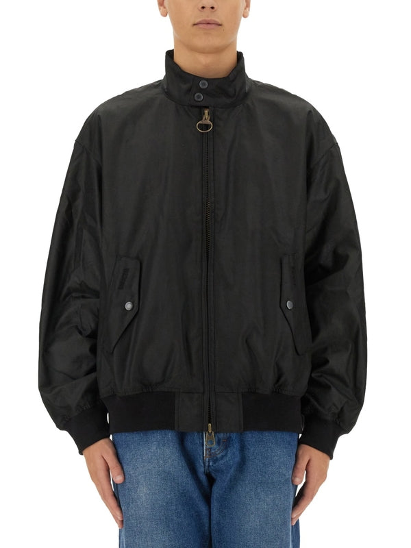 Barbour G9 HARRINGTON Black Jackets