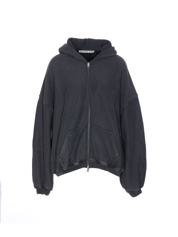 Alexanderwang Grey Hoodies