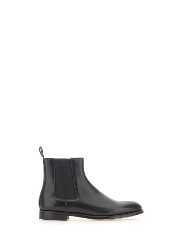Doucal'S Black Chelsea Boots