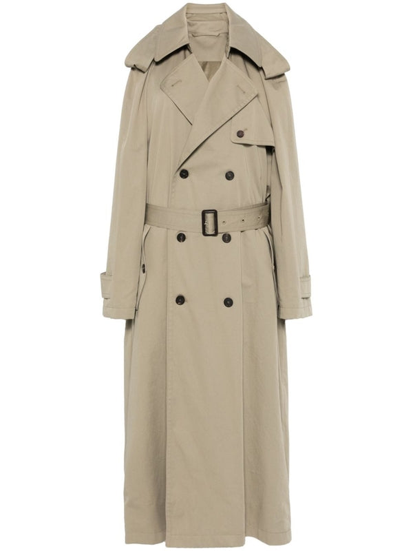 Suspended Trench Long Dress