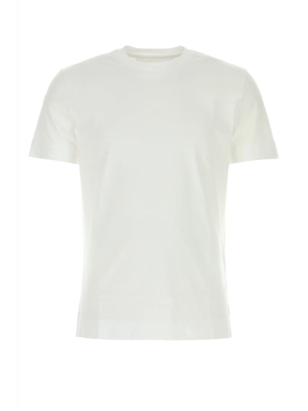 4G Logo Embroidery Cotton T-Shirt