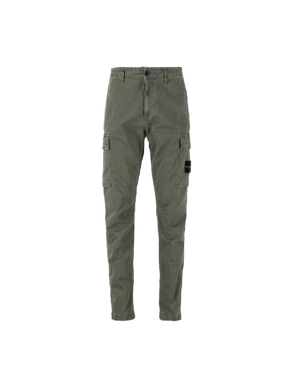 Wappen Patch Cotton Blend Cargo Pants