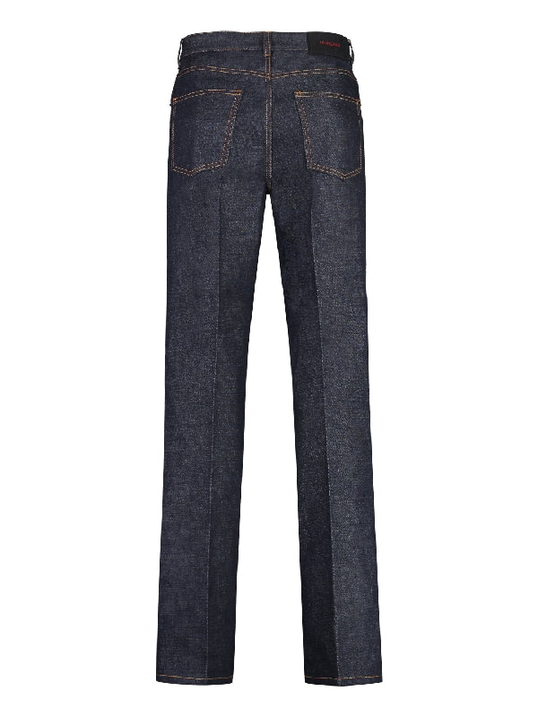 Regular Fit Cotton Denim Pants