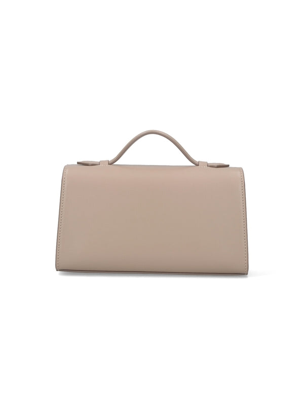 Savette Beige Tote Bags
